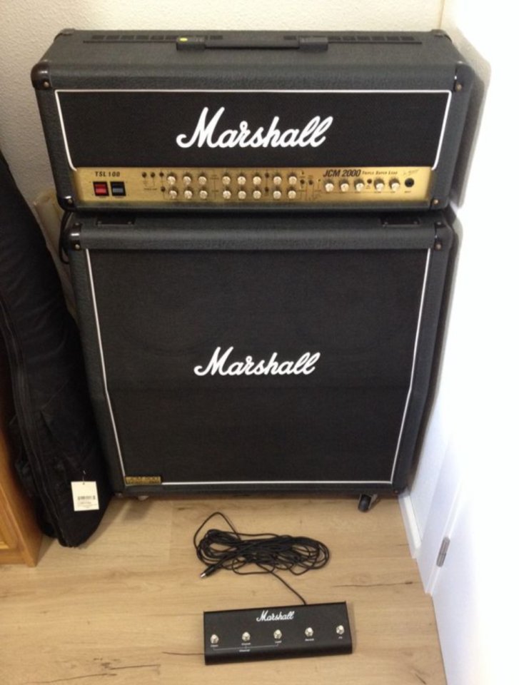 Vendo MARSHALL JCM 2000 TSL 100 + JCM 900