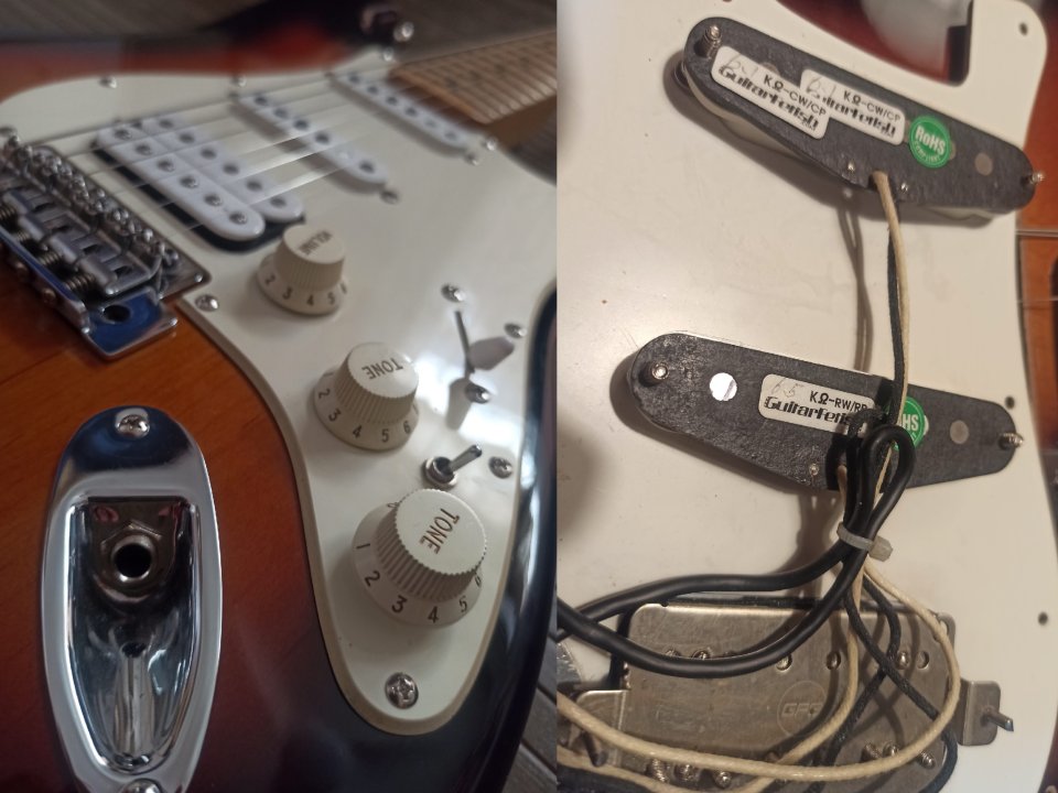 Fender Stratocaster MIM Brown Sunburst 2016