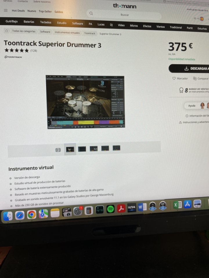Licencia Superior Drummer 3