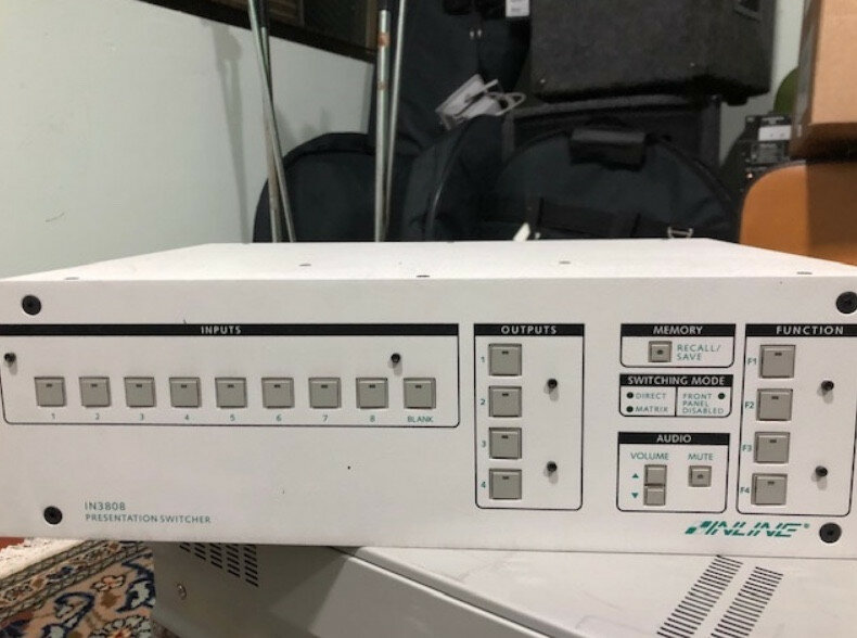 InLine IN3808 Switcher 8 Input 4 Output