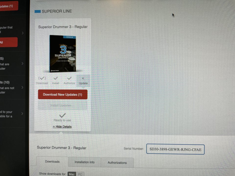 Licencia Superior Drummer 3