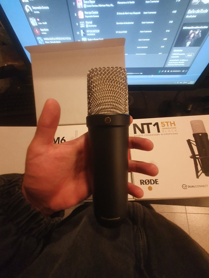 Rode nt1 5th generación *negro*