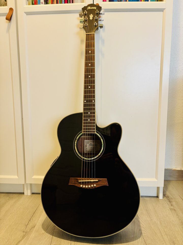 Guitarra Acústica Ibanez AEL10E Negra