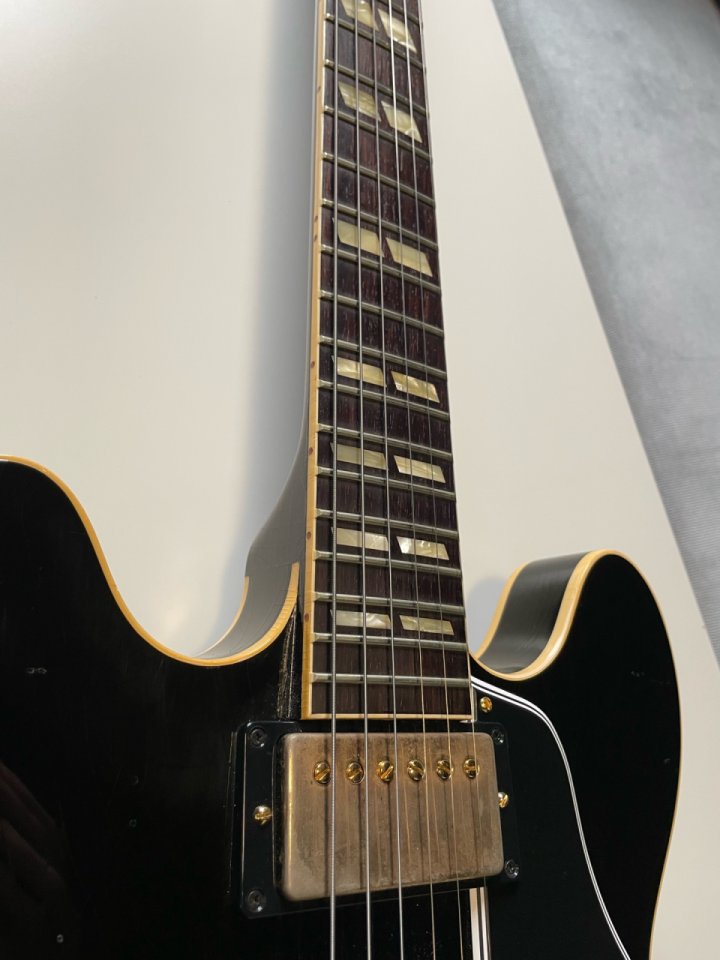 Gibson ES-335 63 Murphy Lab Authentic Aged Antique Ebony