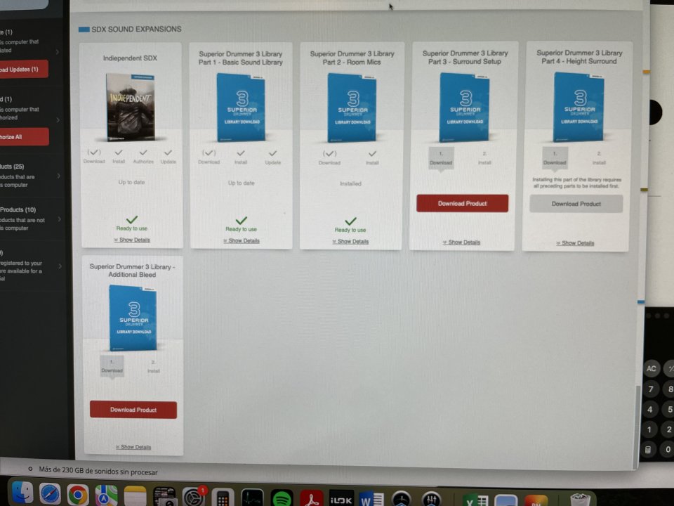 Licencia Superior Drummer 3