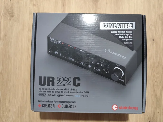 Tarjeta de Sonido Steinberg UR22C USB 3.0