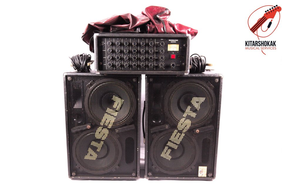 Equipo de voces PA Vintage Sinmarc MAT6400 + 2 x T2R212/A