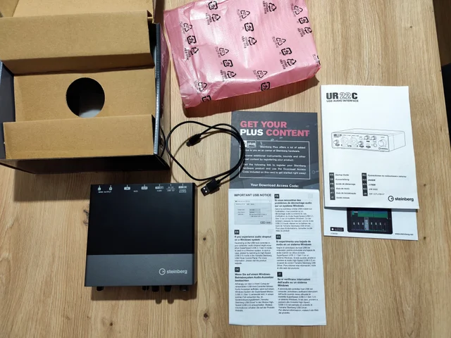 Tarjeta de Sonido Steinberg UR22C USB 3.0