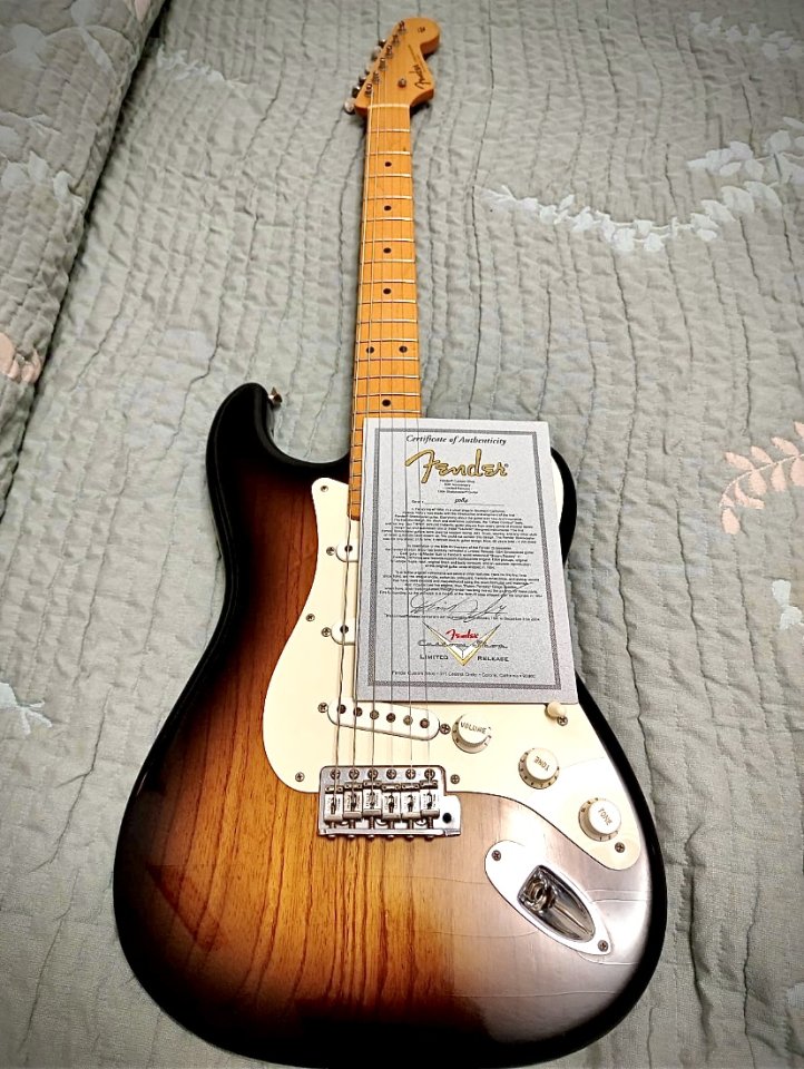 Fender Masterbuilt Dennis Galuszka 50 aniversario