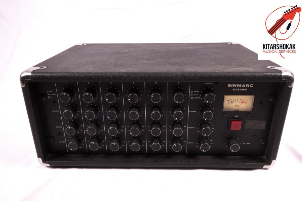 Equipo de voces PA Vintage Sinmarc MAT6400 + 2 x T2R212/A