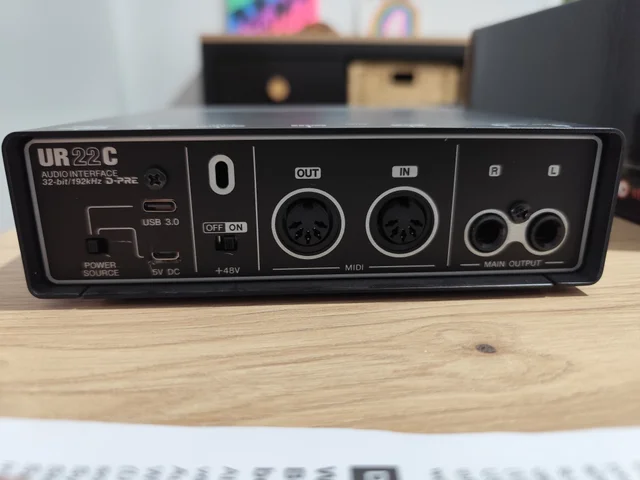 Tarjeta de Sonido Steinberg UR22C USB 3.0