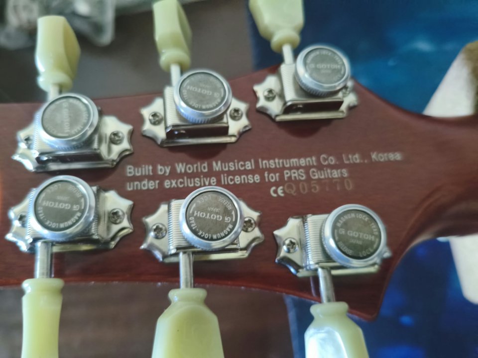 PRS SE Zach Myers Semi-Hollow (2014–2017) Gotoh Locking + Upgrade Pastillas de segunda mano · Foto 4 de 5 · Pontevedra · 720 €