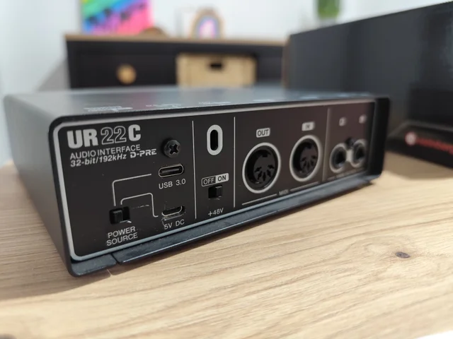 Tarjeta de Sonido Steinberg UR22C USB 3.0