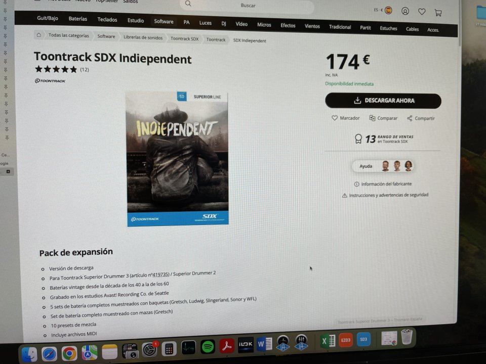 Licencia Superior Drummer 3