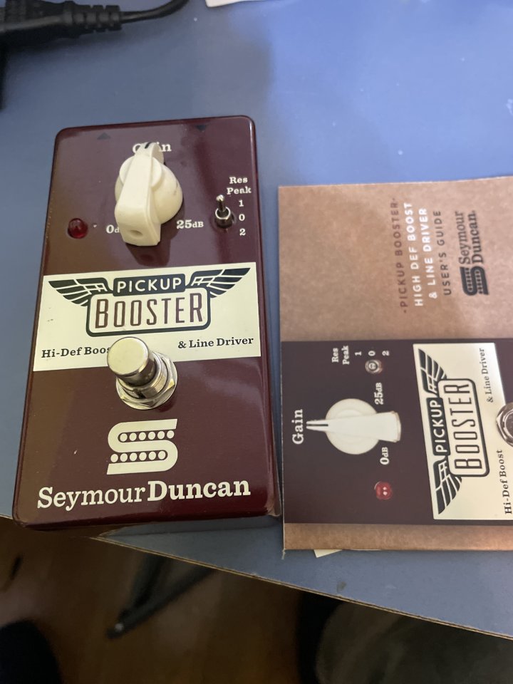 Vendo booster pickup Seymour Duncan