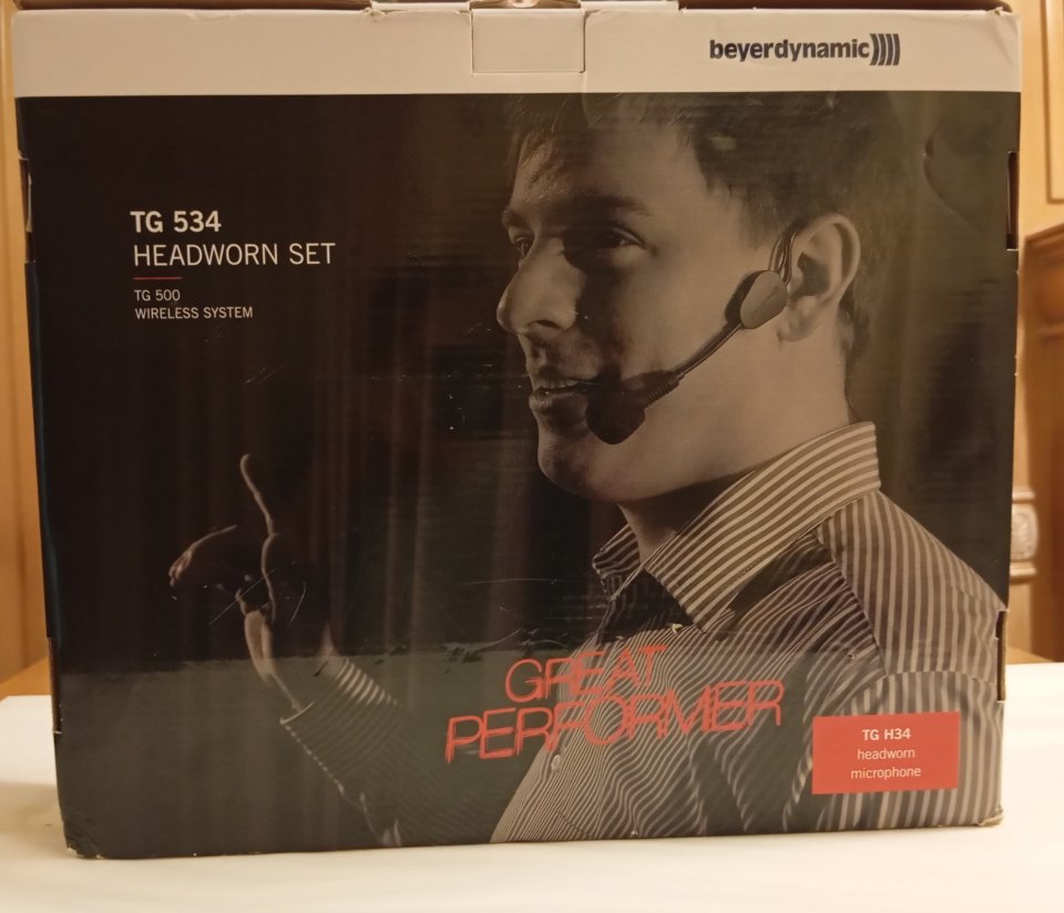 Microfono de diadema Beyerdynamic TG 534