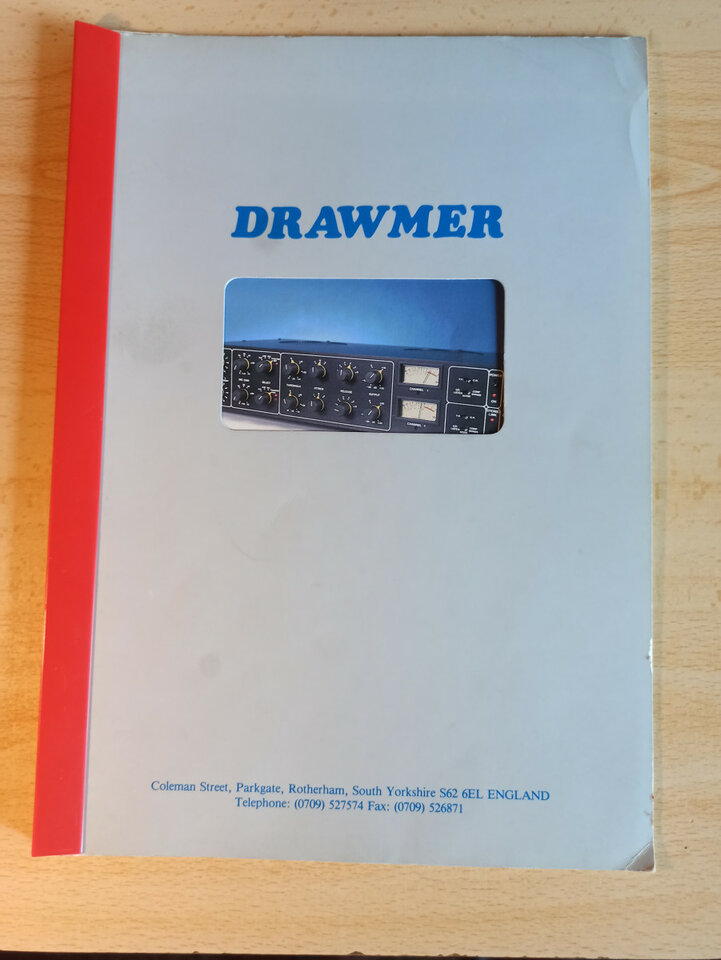 Drawmer 1960. Previo compresor a válvulas stereo. RESERVADO de segunda mano · Foto 9 de 9 · Barcelona · 900 €