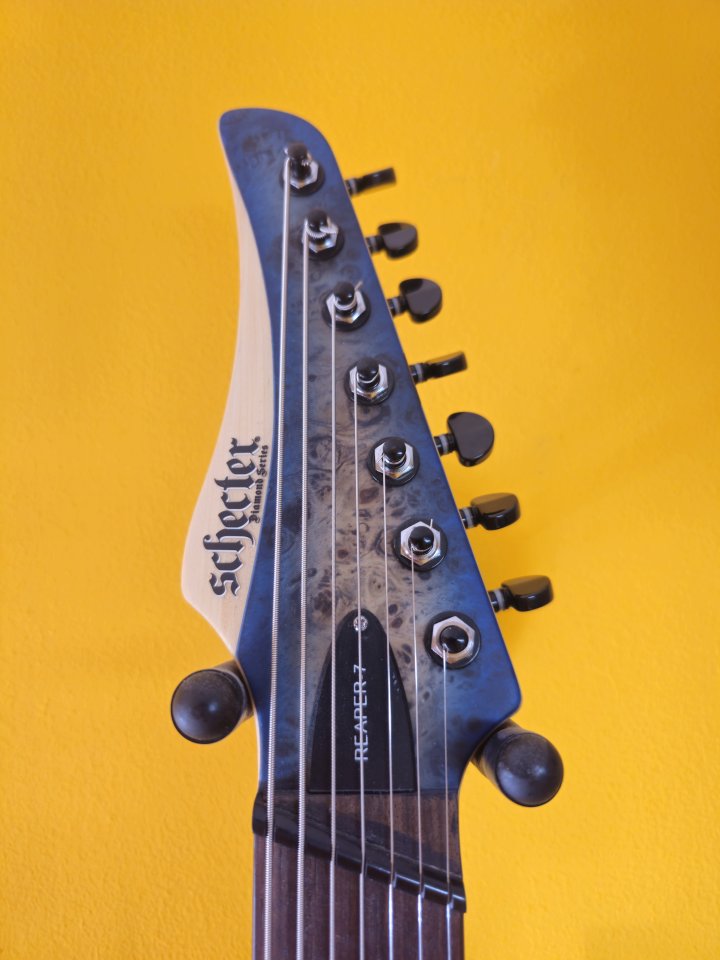 Schecter Reaper 7 SSKYB Multiescala