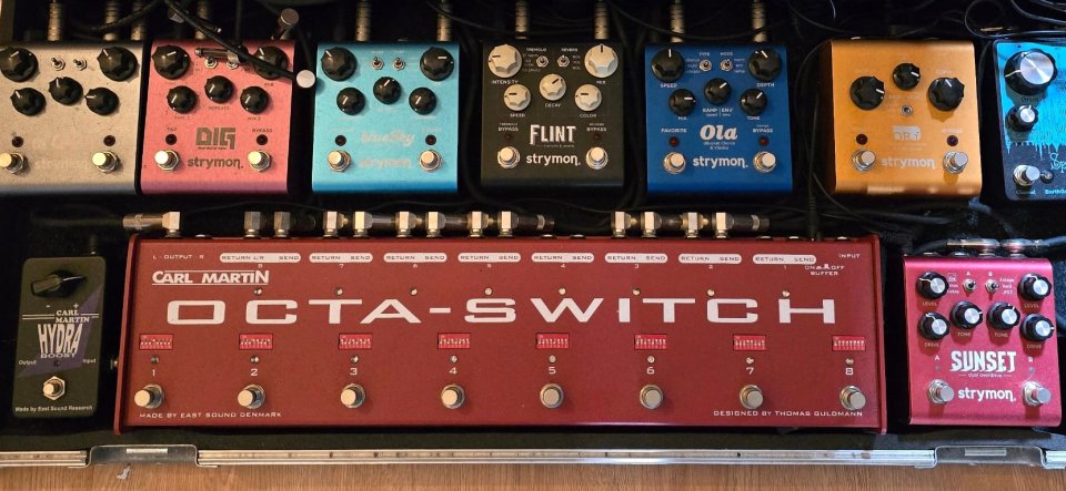 OctaSwitch Carl Martin (Programable mecánicamente - para pedaleras) switch_looper de segunda mano · Foto 2 de 5 · Salamanca · 159 €