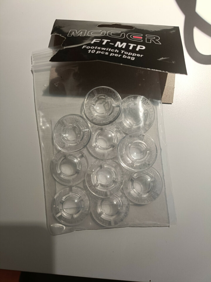 Mooer pedal Toppers