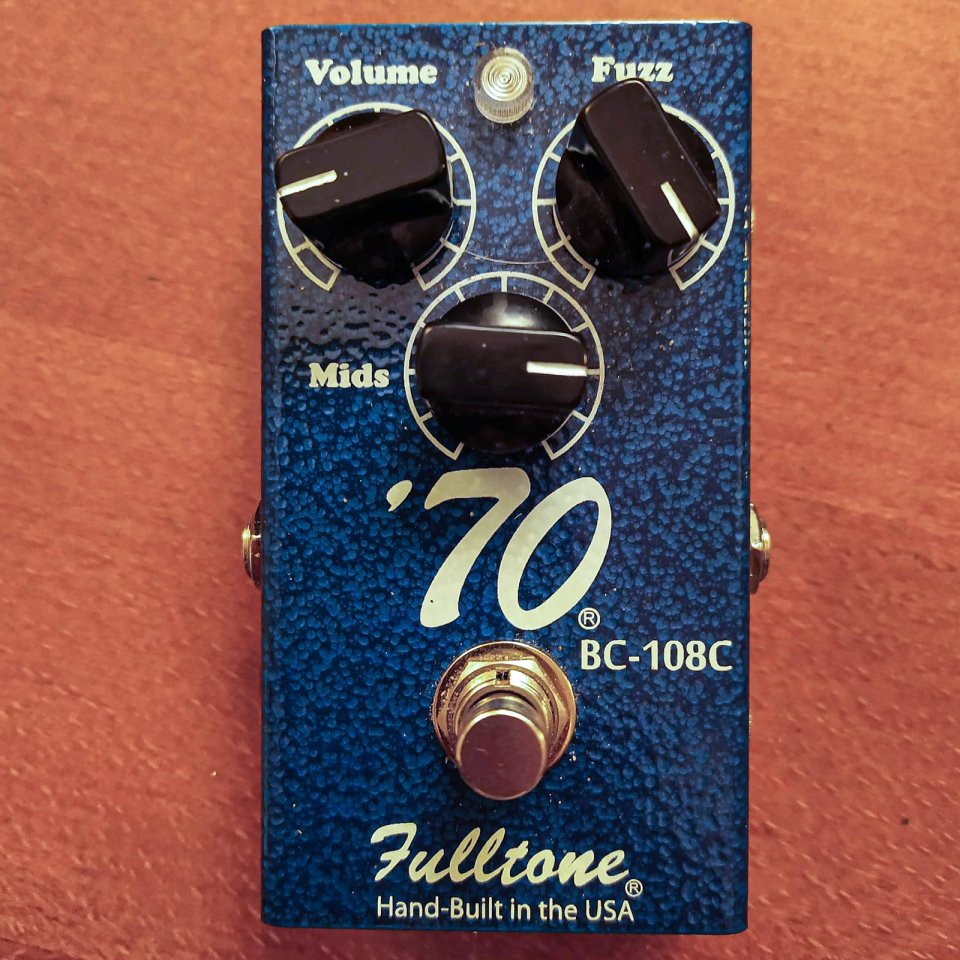 Fulltone '70 Fuzz BC-108C Silicon