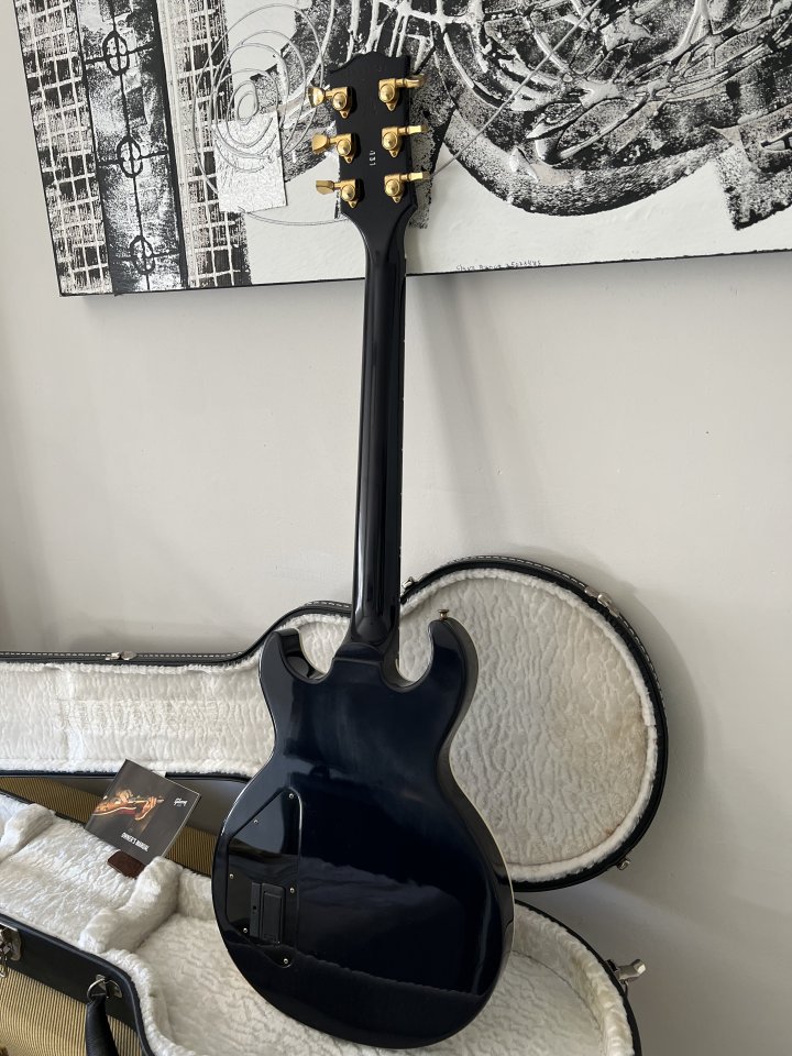 Vendo Gibson Longhorn Trans Blue de 2008