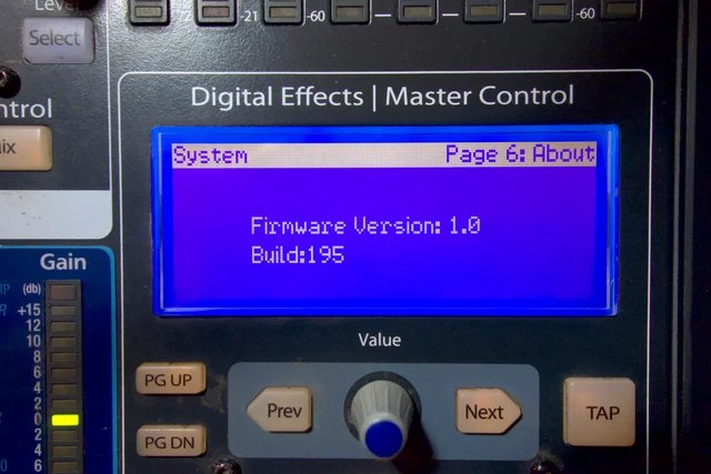 Presonus Studiolive 24.4.2 Mesa interface sonido