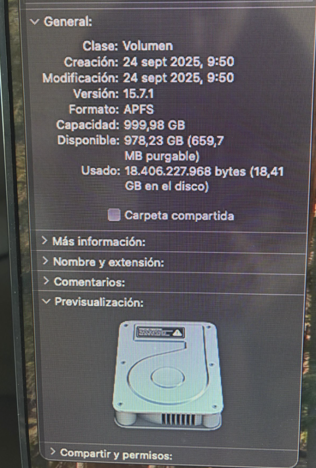 Mac Pro Iclon con macOS Sequoia