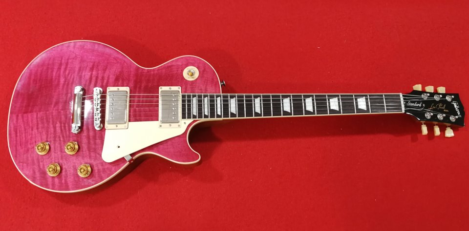 Gibson Les Paul Standard 50s Figured Top Translucent Fuschia