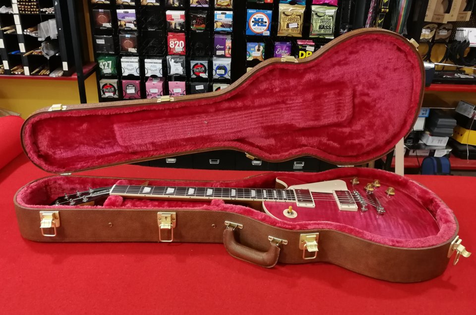 Gibson Les Paul Standard 50s Figured Top Translucent Fuschia