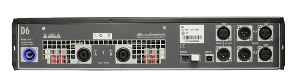 Altavoces D&B Audiotechnik E12 + Amplificador D6