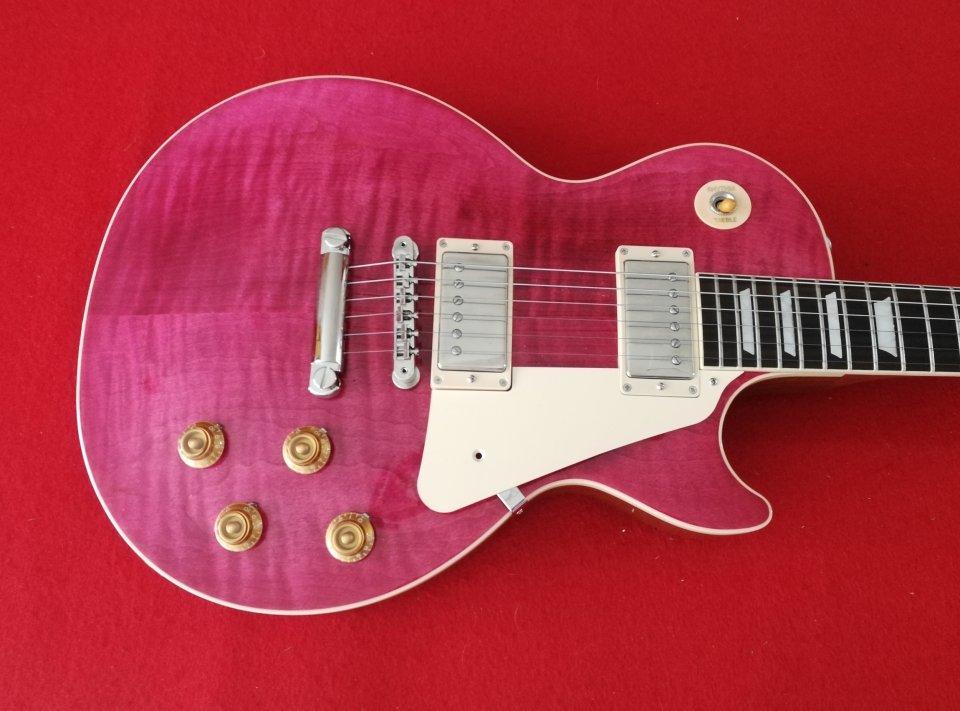 Gibson Les Paul Standard 50s Figured Top Translucent Fuschia