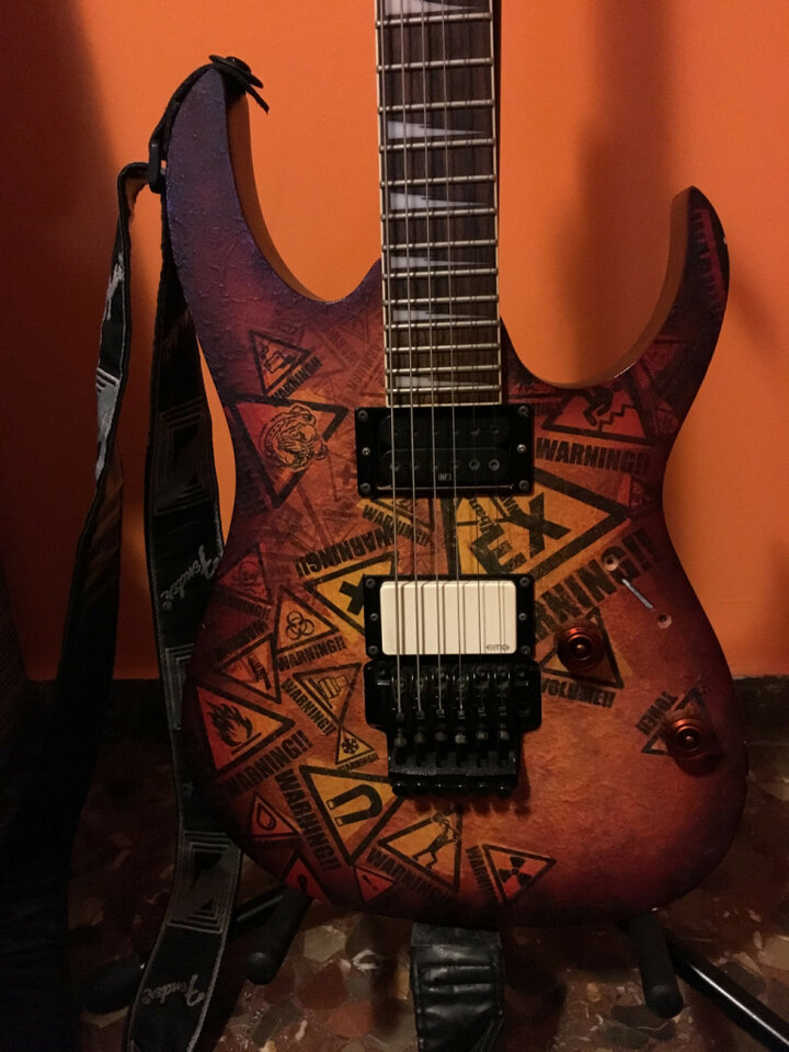 Guitarra Ibanez RG 320 PG Warning
