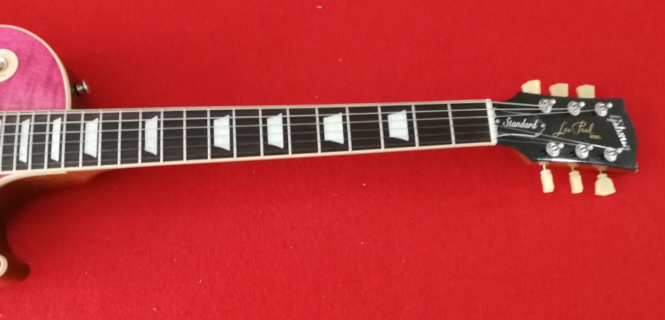 Gibson Les Paul Standard 50s Figured Top Translucent Fuschia