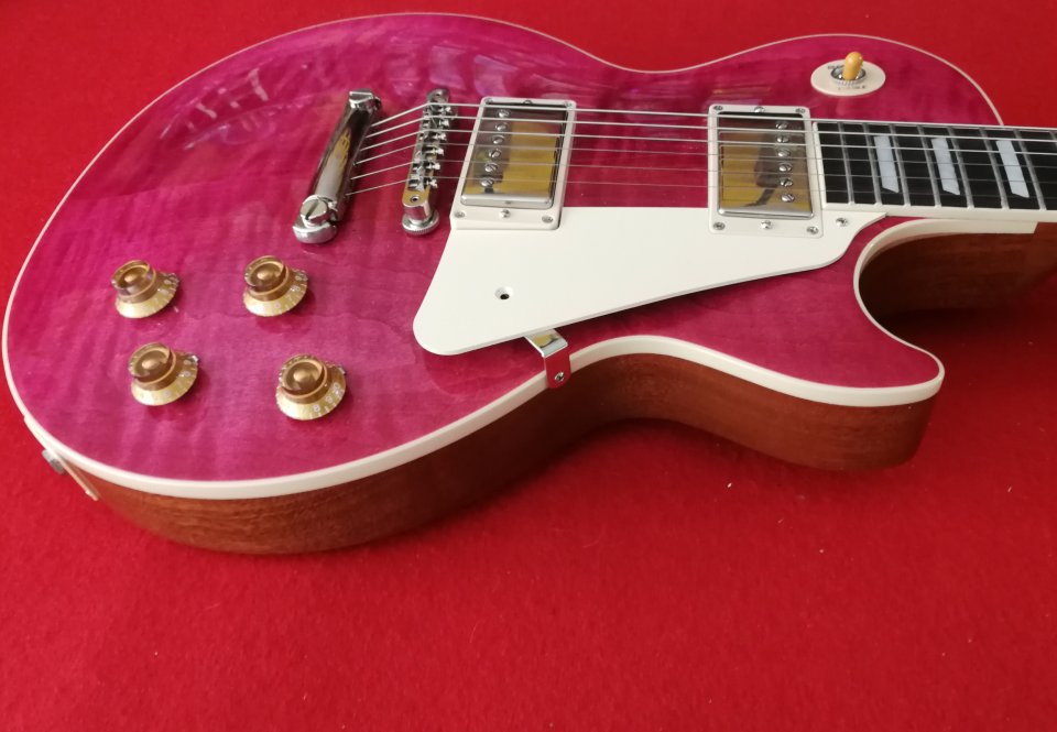 Gibson Les Paul Standard 50s Figured Top Translucent Fuschia