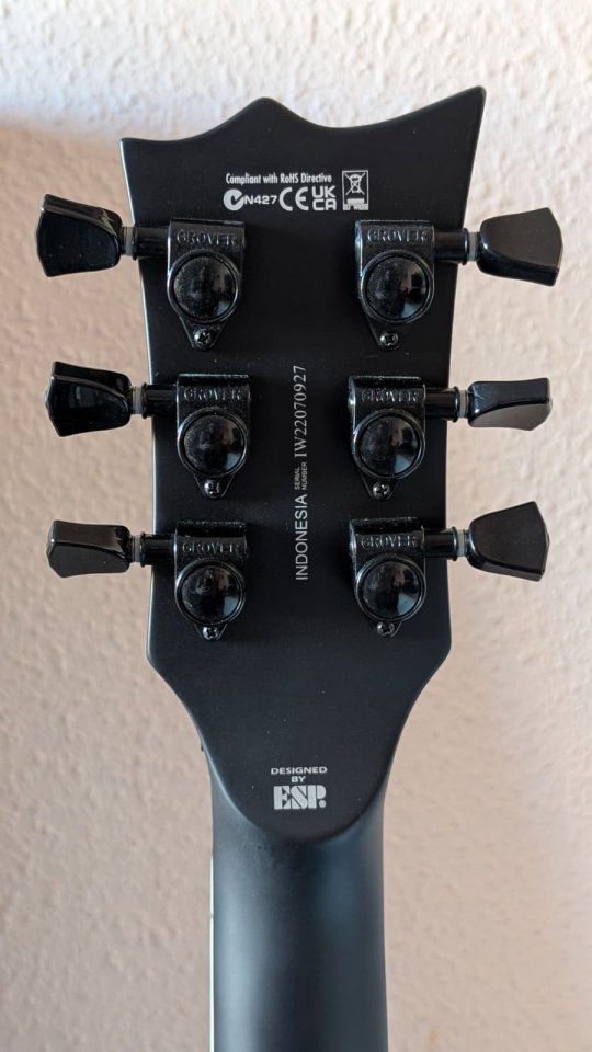 ESP LTD EC-1000FR LH Black Satin de segunda mano · Foto 4 de 7 · Málaga · 750 €