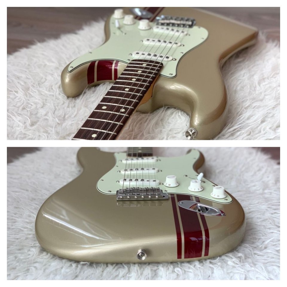 John Mayer 2005 Fender Stratocaster Signature – Shoreline Gold – Big Dipper