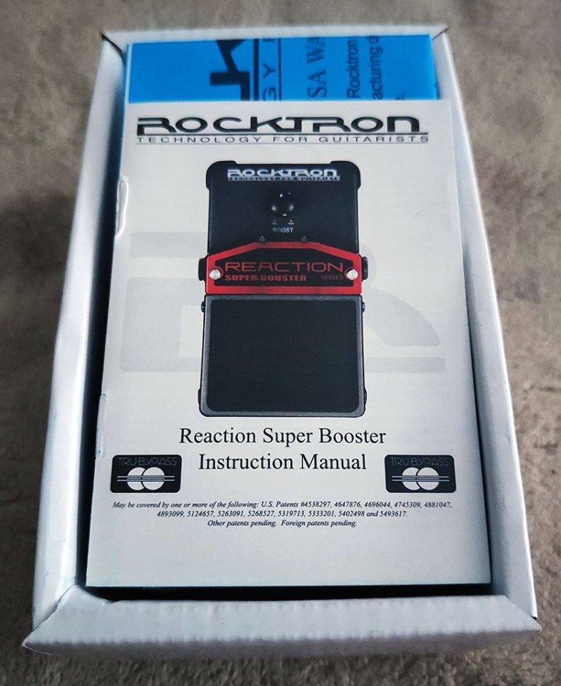 Rocktron Reaction Super Booster de segunda mano · Foto 8 de 9 · Guadalajara · 40 €