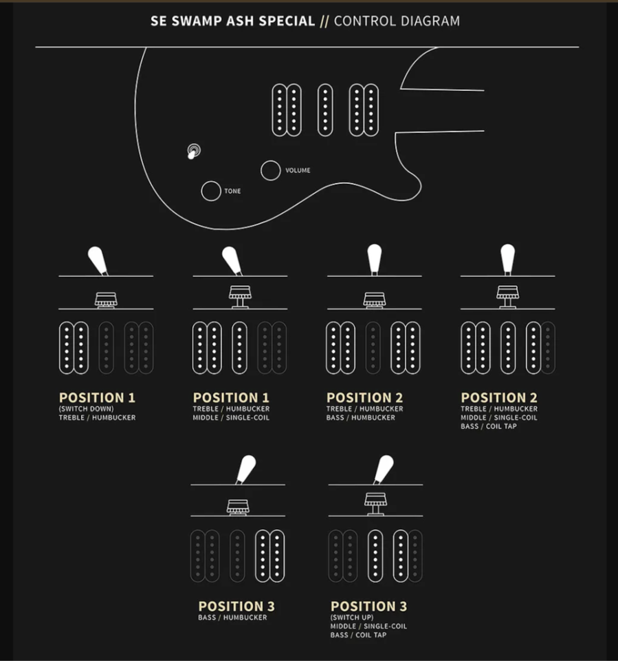 PRS SE Swamp Ash Special