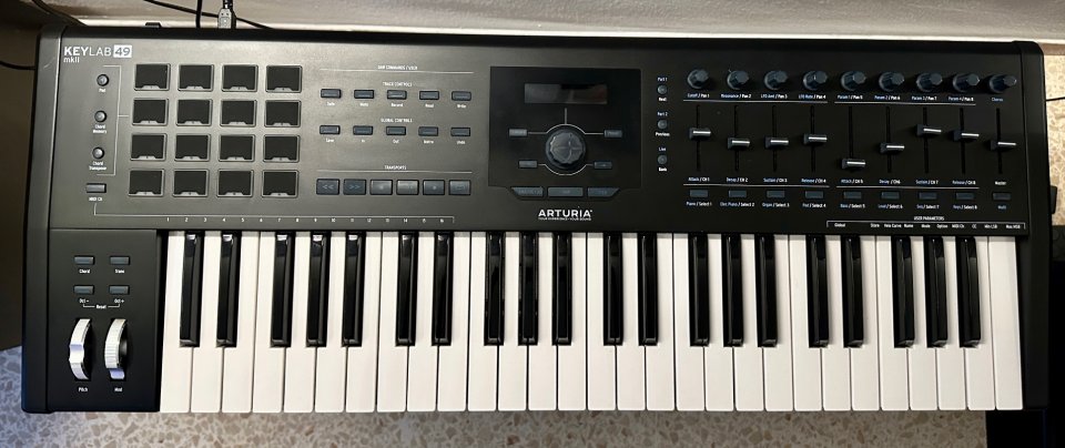 Arturia Key Lab 49 MK II. Black