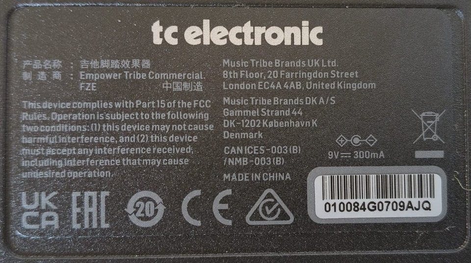TC Electronic Ampworx Combo Deluxe '65 (¡Como nuevo, solo 2 días de uso!) de segunda mano · Foto 5 de 8 · A Coruña · 105 €