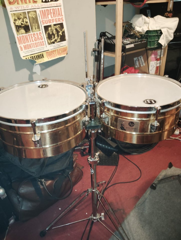 Timbales LP Mod. Tito Puente de segunda mano · Foto 3 de 3 · Madrid · 425 €