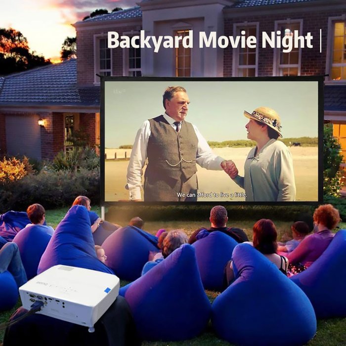 Pantalla de proyección Professional ESMART MIMOBI 180 pulgadas + maleta