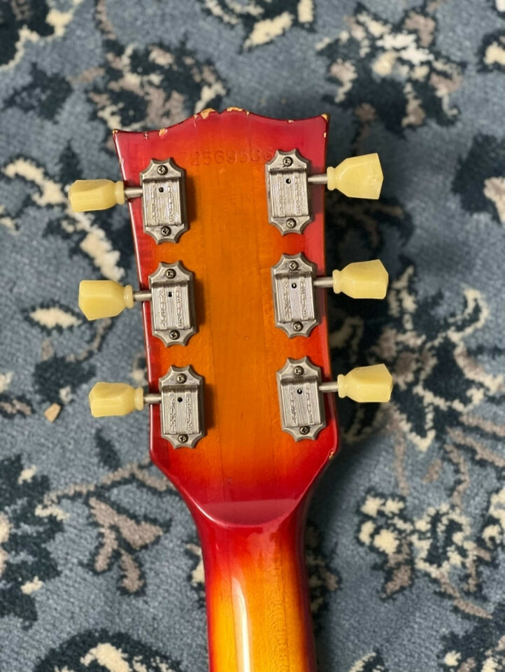 Gibson Les Paul Deluxe Cherry Sunburst 1979 - Guitarra Vintage - Era Norlin