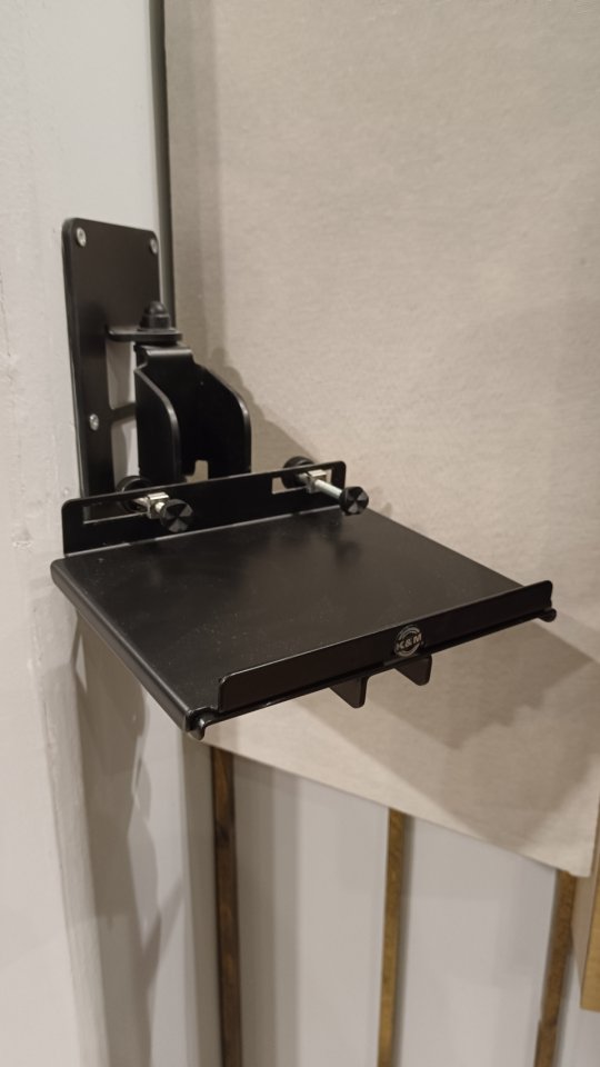 2x Soportes Konig & Meyer 24171 Negro