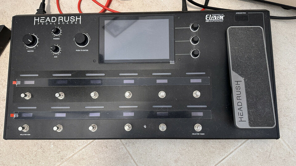 Headrush pedalboard