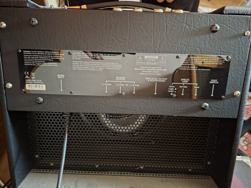 Blackstar 10th Aniversario límites edition