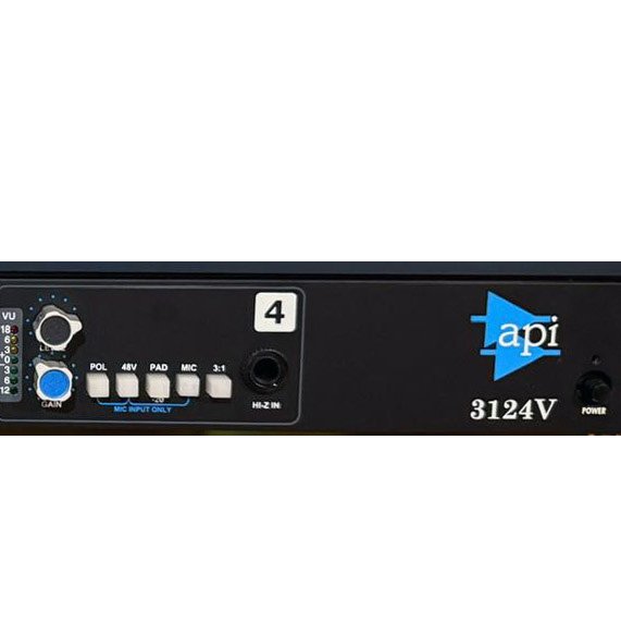 API 3124 | 4 preamps API 312