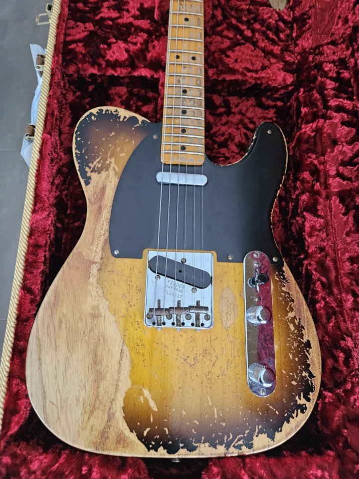 Fender Telecaster Double Esquire 1950 Heavy Relic Custom Shop de segunda mano · Foto 3 de 9 · Barcelona · 4500 €