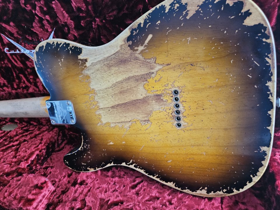 Fender Telecaster Double Esquire 1950 Heavy Relic Custom Shop de segunda mano · Foto 4 de 9 · Barcelona · 4500 €